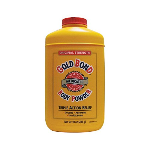 Gold Bond Med Pwdr Size 10z Gold Bond Medicated Powder Triple Action Relief - Pack of 5