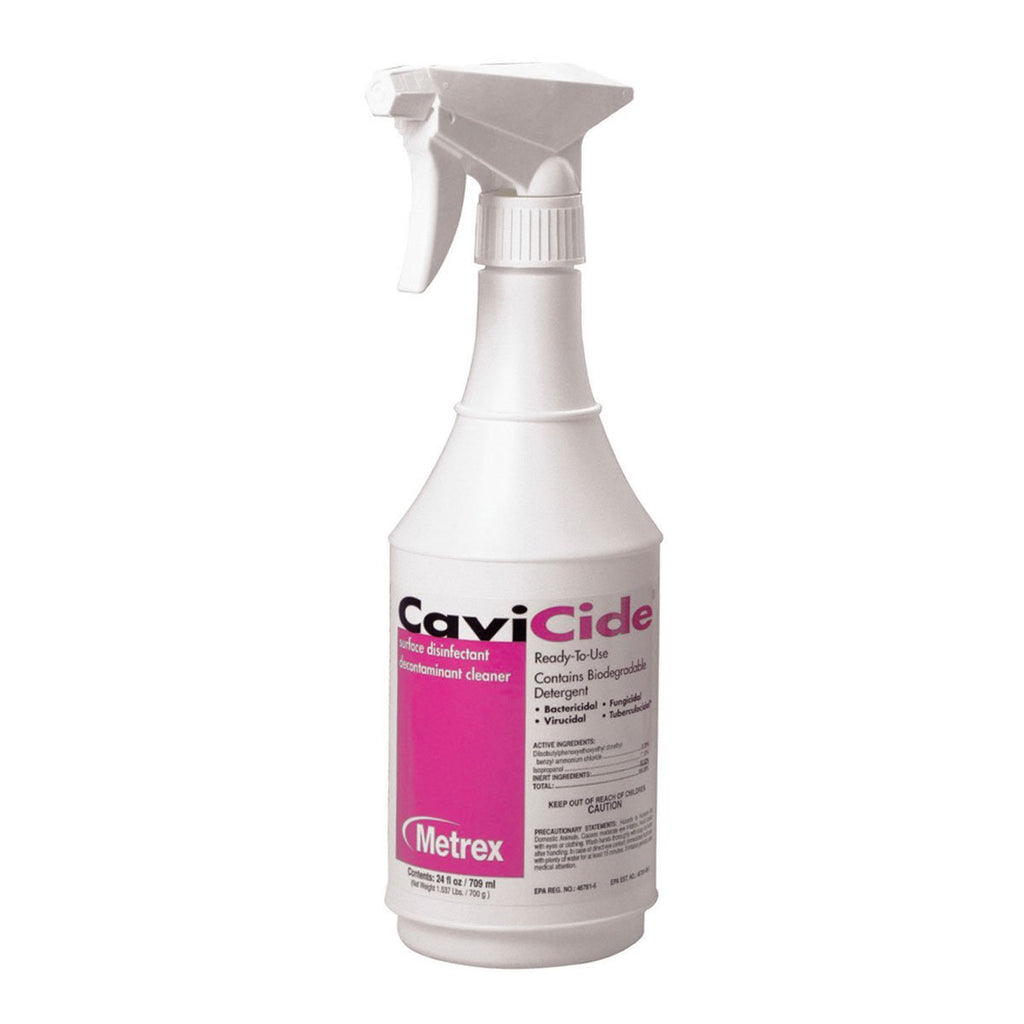 Cavicide 13-1024 Surface Disinfectant Germicidal Cleaner 24 oz Spray Bottles, PK/2