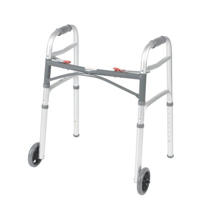 McKesson Folding Steel Frame Commode with 8 QT Bucket - 4 Each / Case - 48643304