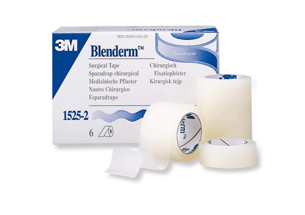 3M Medical Tape Blenderm Plastic 2" X 5 Yards NonSterile (#1525-2, Sold Per Box)