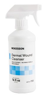 McKesson Dermal Wound Cleanser 16 oz. Spray Bottle