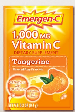 Emergen-C Vitamin C Drink Mix-Tangerine-30 ct