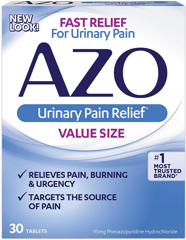 AZO Standard - Urinary Pain Relief - 95 mg Strength - Tablet - 30 per Bottle-McK
