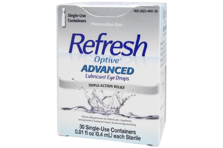 Refresh Optive™ Advanced - Lubricant Eye Drops - 0.1 oz. - Drop-McK