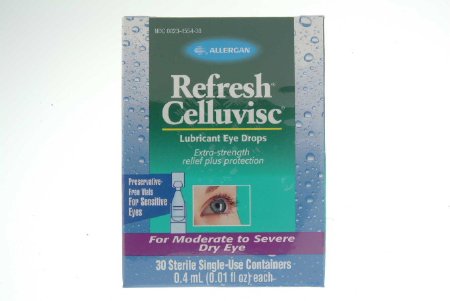 MCK22262700 - Mckesson Lubricant Eye Drops Refresh Celluvisc 30 mL Drop