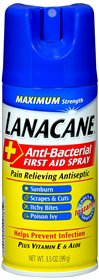 LANACANE SPRY FIRST AID 3.5OZ