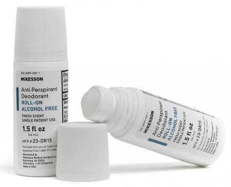 MCKESSON Deodorant Roll-On 1.5 oz. Fresh Scent (#23-DR15, Sold Per Piece)