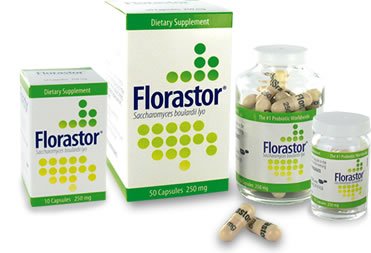 Florastor - Probiotic Dietary Supplement - 50 per Bottle - Capsule-McK