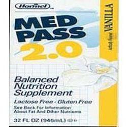 Med Pass 2.0 Nutritional Supplement (VANILLA, 32OZ ) 12 Each / Case