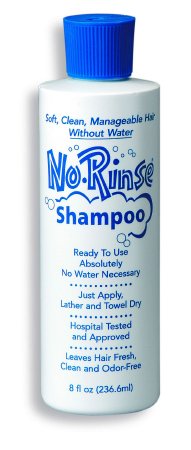 Shampoo No Rinse 8Oz Ea (Sold per PIECE)