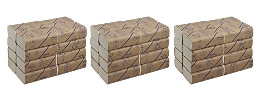 Scott Multifold Paper Towels with Fast-Drying Absorbency Pockets, 16 Pack 3 PK
