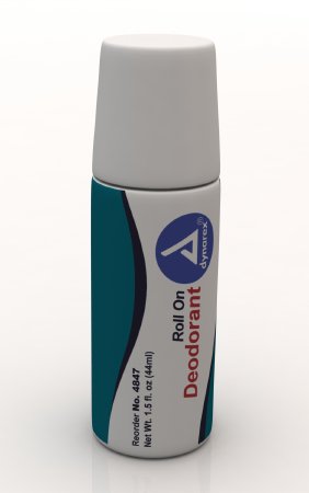 Dynarex Deodorant, Roll-on, 1.5 oz., 96 per case