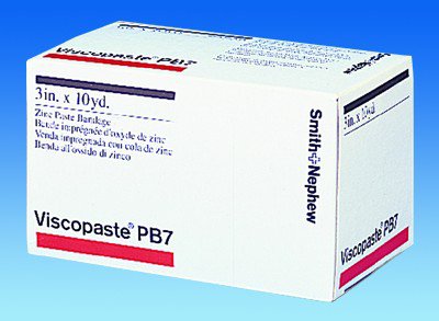 Units Per Case 48 Viscopaste PB7 Zinc Paste Bandage 3 x 10 yds 4956
