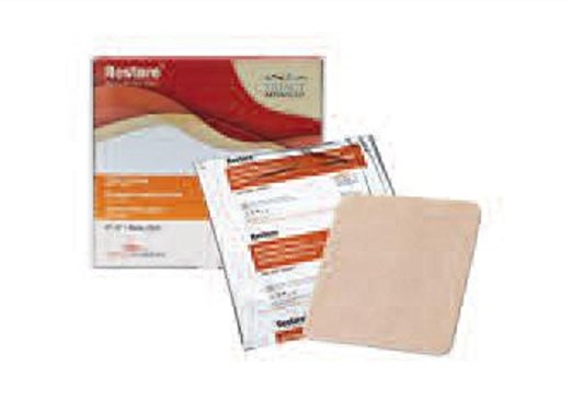 HOLLISTER Foam Dressing Restore 6 X 6" Square Without Border Sterile (#509382, Sold Per Box)