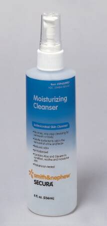Smith & Nephew 59430900 Secura Moisturizing Cleanser, 8 oz. (Pack of 24)