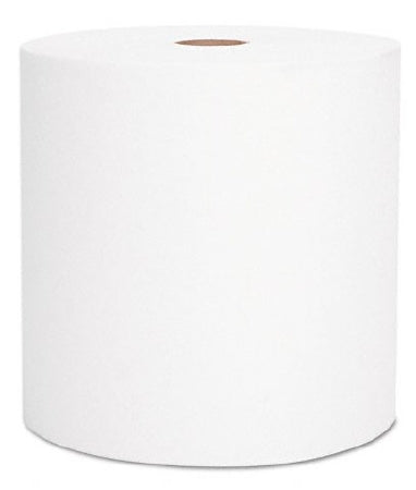 Scott 02000 Hard Roll Towels, 1.75" Core, 8 x 950ft, 1 3/4" Core, White 6/CS