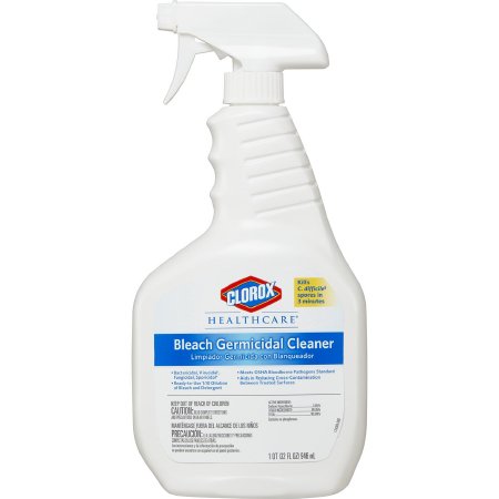 Dispatch 68970 Hospital Cleaner Disinfectant w/ Bleach, 32oz Trigger Spray