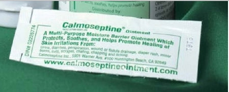 CALMOSEPTI Skin Protectant Calmoseptine 0.125 oz. Individual Packet (#00799000105, Sold Per Box)