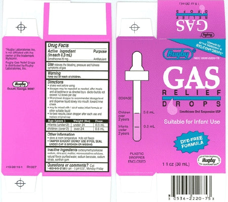 Major - Infant Gas Relief - 40 mg / 0.6 mL Strength - Drops - 30 mL