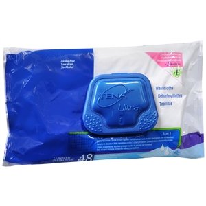WASHCLOTH MOIST SCA64608 TENA 48PK