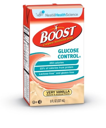Glucose Control Drink, Vanilla Brik, 27 Units 8 oz