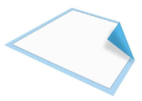 McKesson Disposable Fluff/Polymer Underpads, 23 X 36 Inch, Blue, Ultra Absorbency - Pack of 10