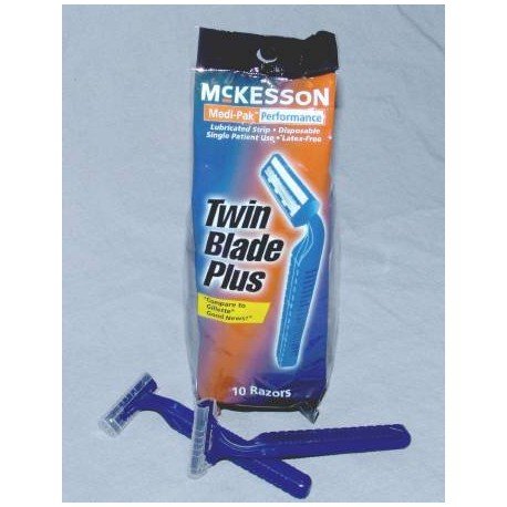 RAZOR TWIN BLADE DISP BX/120 BRAND