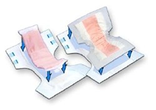 PRINCIPLE Incontinence Booster Pad TopLiner 32" Length Heavy Absorbency Unisex (#3097, Sold Per Bag)