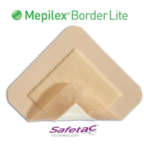 Mepilex Border-Lite Foam Dressing by Molnlycke Healthcare, 1 3/5"x2", BX/10
