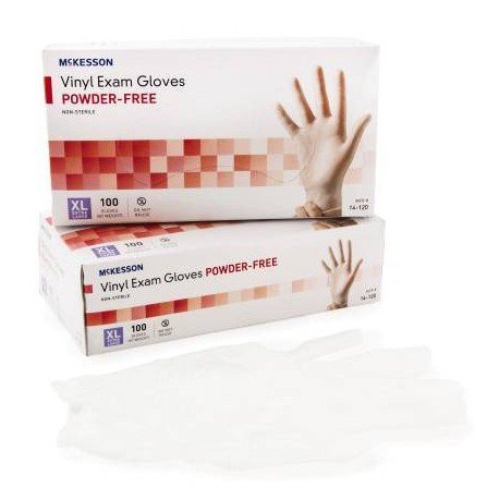 GLOVE VNL PF XL NS BX/100 MCK BRAND