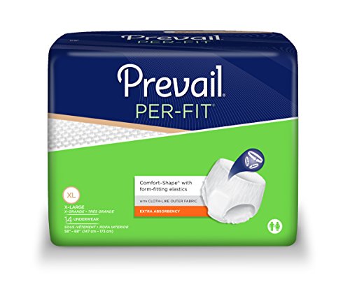 Prevail Underwear Per-fit X-large,size: 4x15 (Case of 60)
