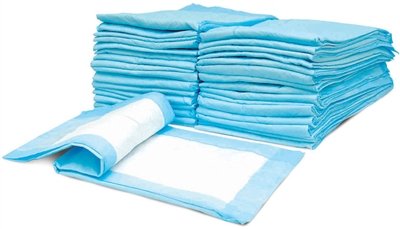 Dog Puppy 17x24 Pet Housebreaking Pad, Pee Training Pads, Underpads - Pack of 25