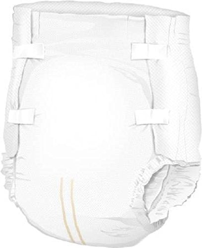 McKesson Incontinent Briefs, Medium, Hook and Loop Tabs, Regular Absorbency - 1/Pack of 24 by McKesson