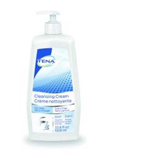 SCA Skin Cleanser Tena Cream 33.8 oz. Pump Bottle Unscented (#64415, Sold Per Case)