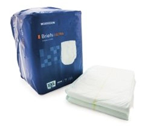 McKesson Brief Tab Closure XXL Disposable Heavy Absorbency (#BRULXXL-BG, BAG)