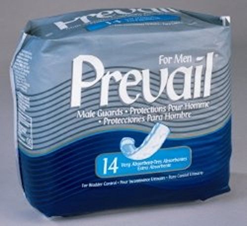 Prevail Pad Male Guard 14Ea/Pk 9Pk/Cs
