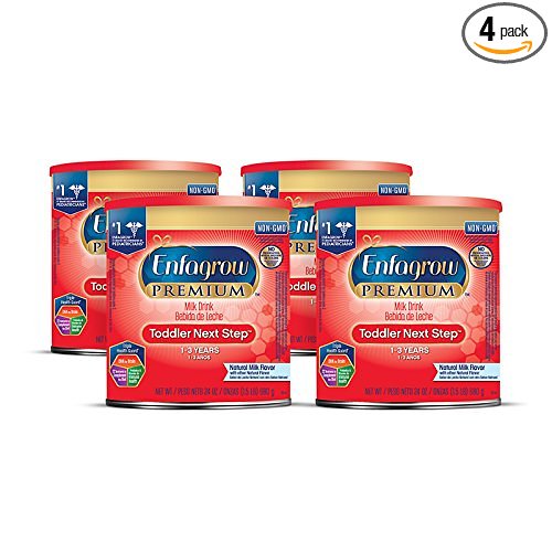 Enfagrow PREMIUM Toddler Next Step Natural Milk Powder, 24 oz, 4 CT