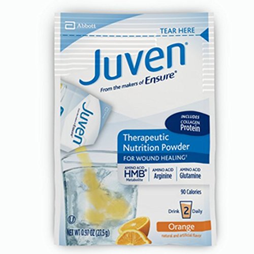 Juven Therapeutic Nutrition Powder, Orange, .97 Ounce Each, 8 Packets
