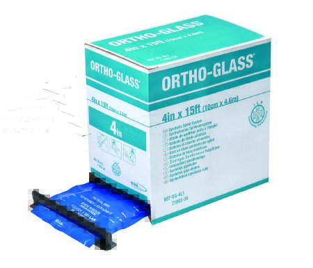 Splint Roll Ortho-Glass 5 " X 15 Foot Fiberglass White
