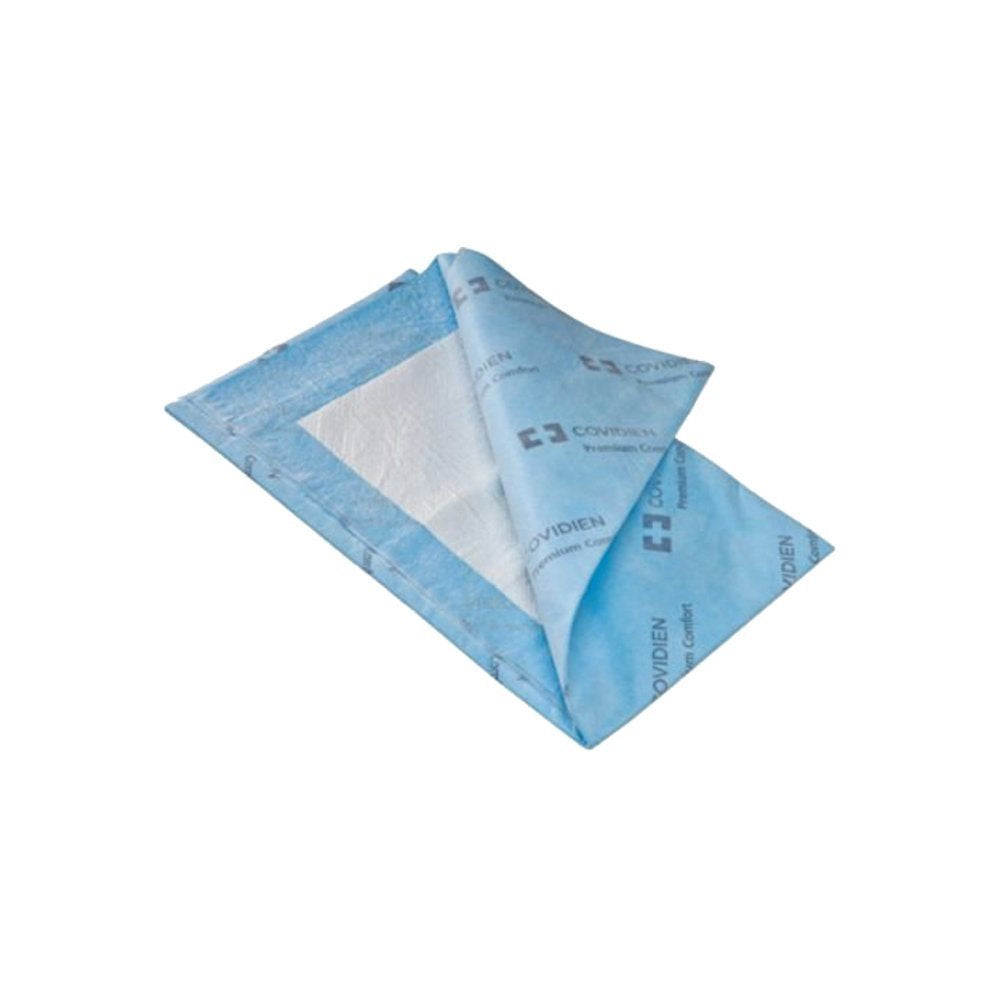 Covidien P3036C Wings Quilted Premium Comfort Underpads, 30" x 36" Size, Blue (Pack of 40)