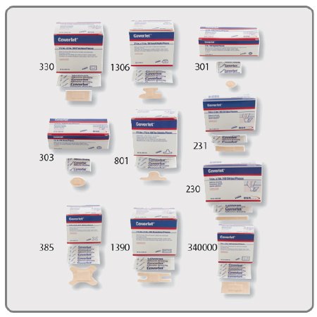 BSN Med/-Beiersdorf /Jobst (a) Coverlet Fabric Shapes 1 X 3 Bx/100