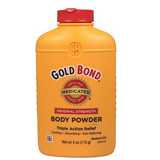 Gold Bond Medicated Body Powder, 4 oz (113 g) (Pack of 4)