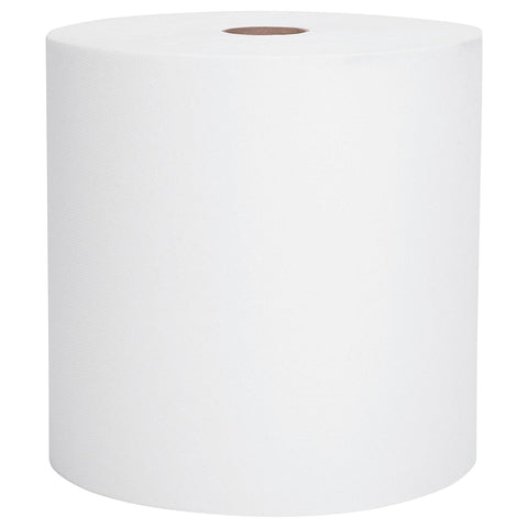 Scott High Capacity Hard Roll Paper Towels (01000), White, 12 Paper Towel Rolls, 1000' Rolls