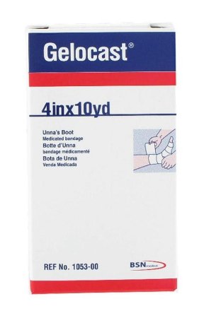 BSN Unna Boot Gelocast 4" X 10 Yard Cotton (#01053, Sold Per Case)