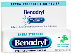 Benadryl Topical Itch Stopping Cream, Extra Strength, 1 oz