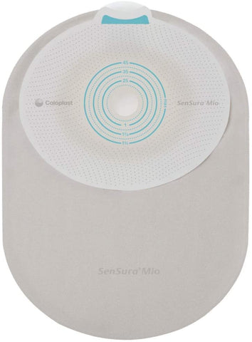 Coloplast Filtered Ostomy Pouch Flat, Trim to Fit Opaque, Clear 5/8 to 1-3/4"
