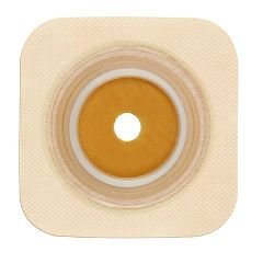 Convatec 125263 - Sur-Fit Natura Stomahesive Flexible 4'' x 4'' Wafer Tan, 1.5'', 10/bx