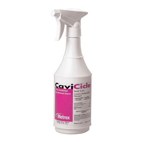 Cavicide 13-1024 Surface Disinfectant Germicidal Cleaner 24 oz Spray Bottles, PK/2