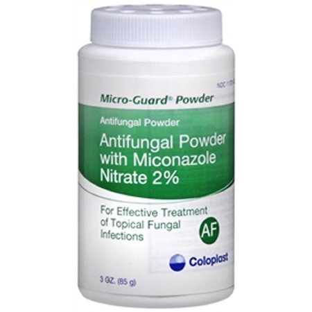 COLOPLAST Antifungal Micro-Guard 2% Strength Powder 3 oz. Shaker Bottle (#1337, Sold Per Piece)