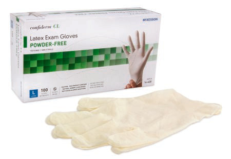 GLOVE EXAM LTX PF TEXT LG